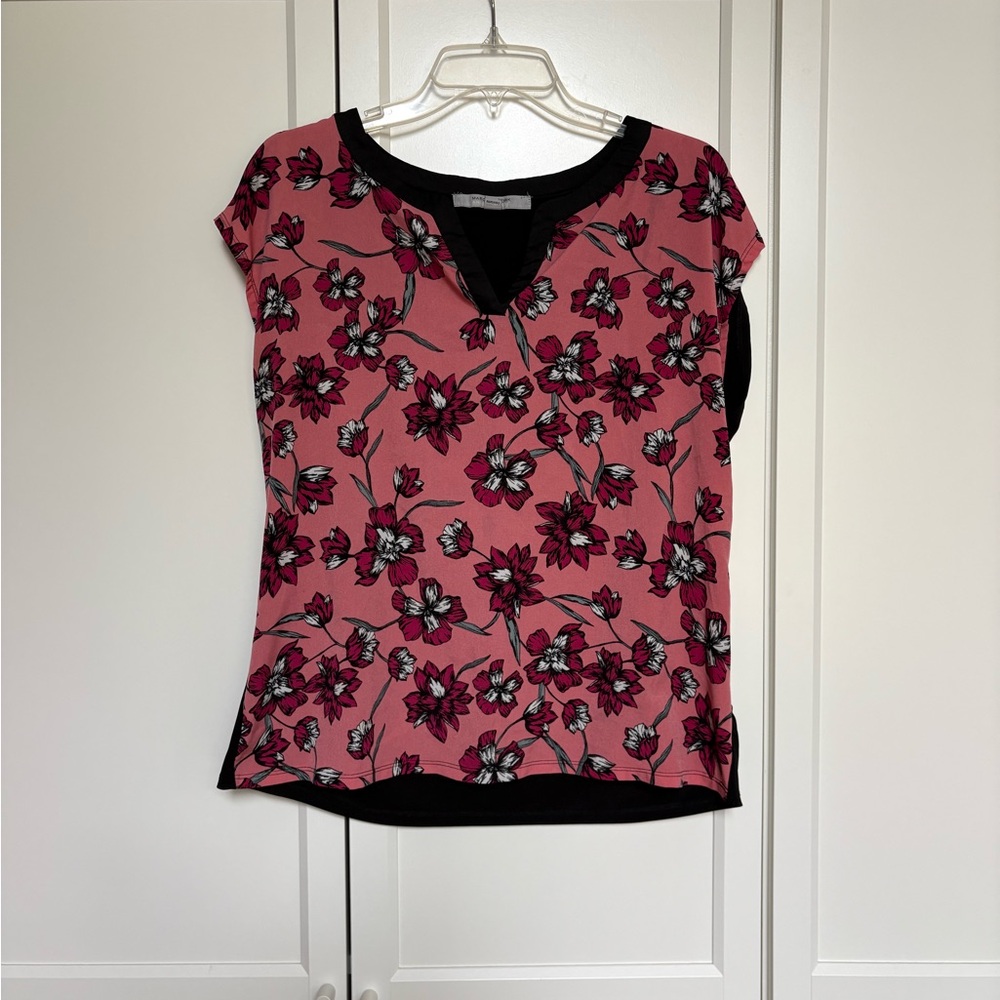 Marc New York Pink Floral Blouse